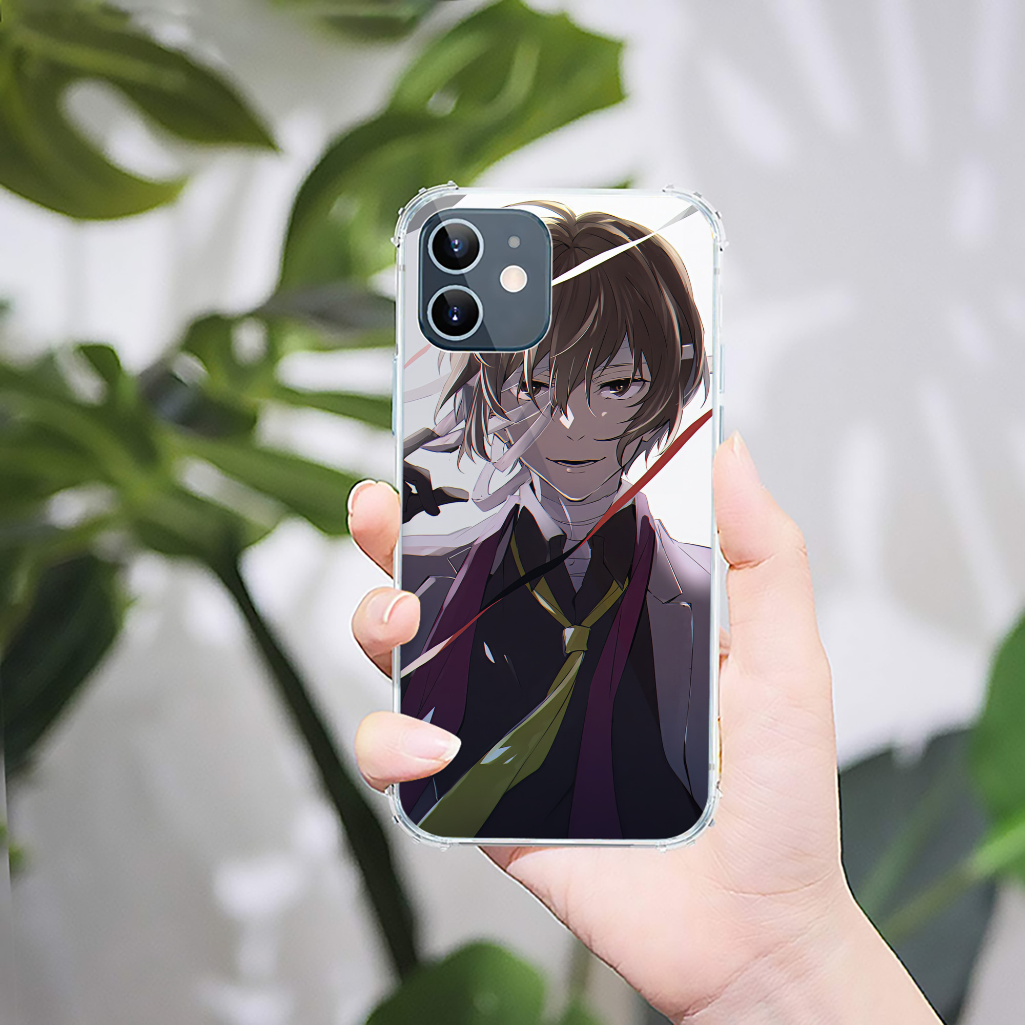 （画像用） 文豪ストレイドッグス Bungo Stray Dogs 【iPhone 12シリーズ対応】透明スマホケース（クリアソフトケース）